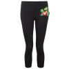 Women's TriDri® recycled performance leggings 3/4 length Thumbnail